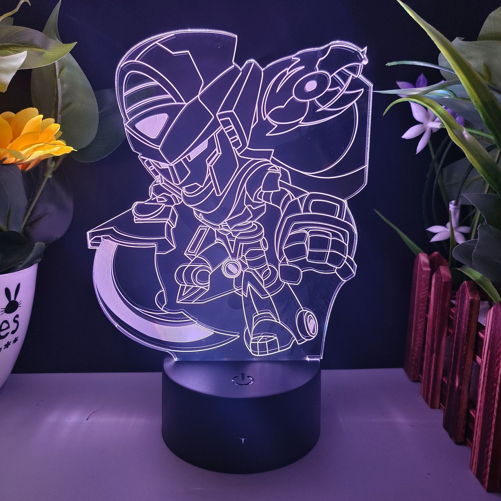 King of Gods Blok Edgar Figure Gift Bedroom Game E-Sports Atmosphere 3D Night Light