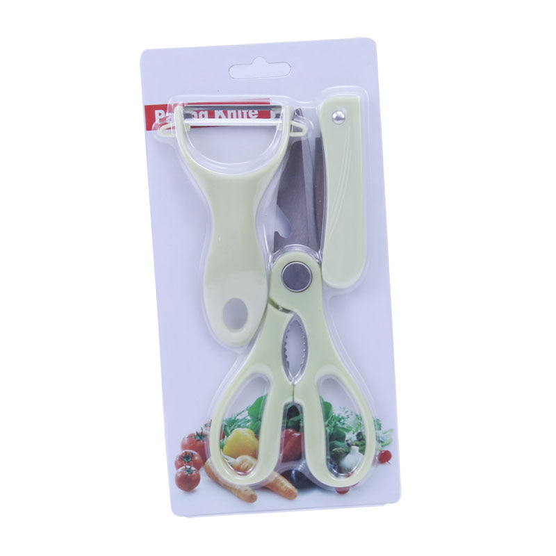 Wholesale Household Kitchen Knife Set, Food Supplement Set, Folding Portable Fruit Knife, Paring Knife, Dual-Use Manufacturer