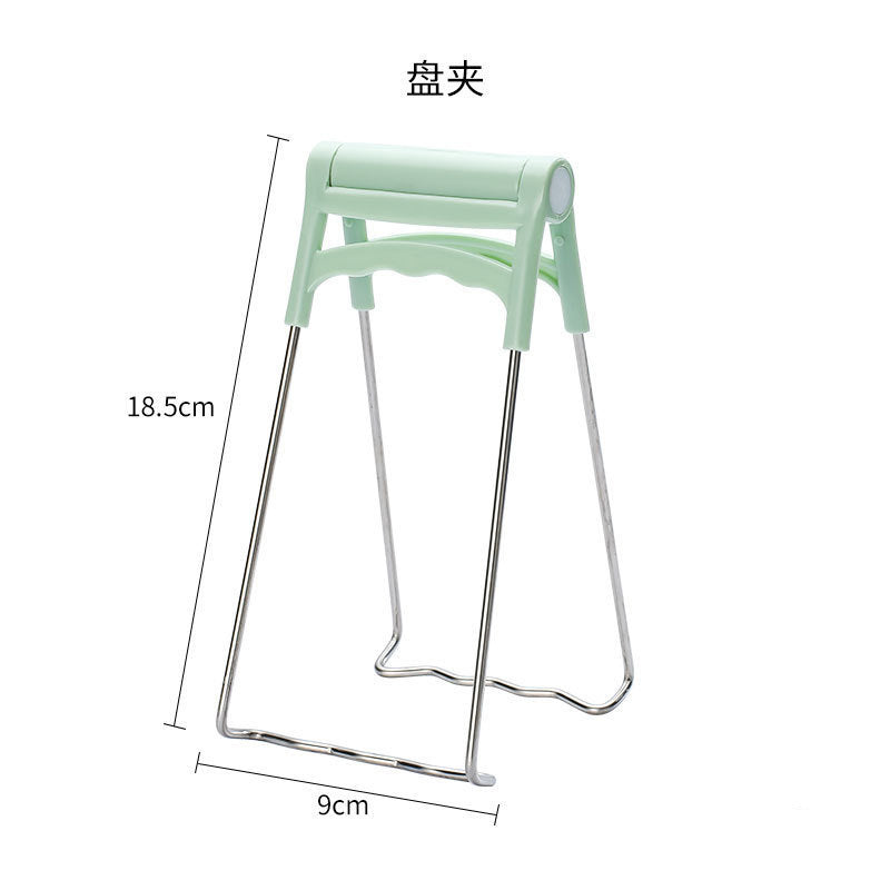 Silicone Non-slip Anti-scald Clip Bowl Clip Casserole Kitchen Plate Holder Bowl Dish Clip Bowl Artifact Home Tongs Steaming Vegetable Clip