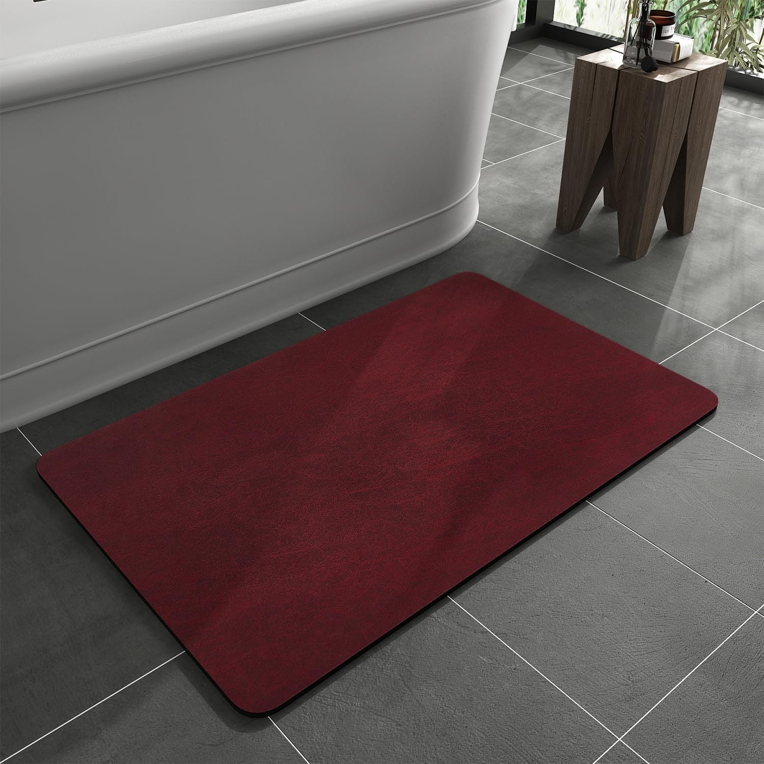 Diatom Mud Floor Mat Bathroom Toilet Door Absorbent Mat Non-Slip Household Toilet Foot Mat Carpet Home Sludge Resistance