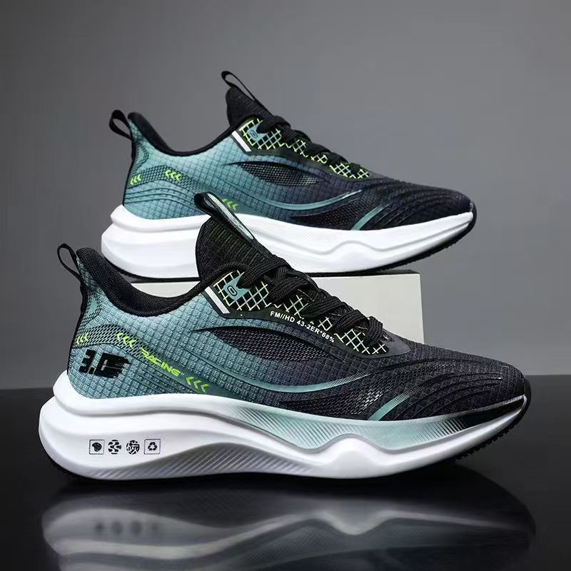 Men's Shoes Trendy New Running Shoes Versatile Outdoor Men's Sports Shoes Fashionable Mesh Breathable Shoes