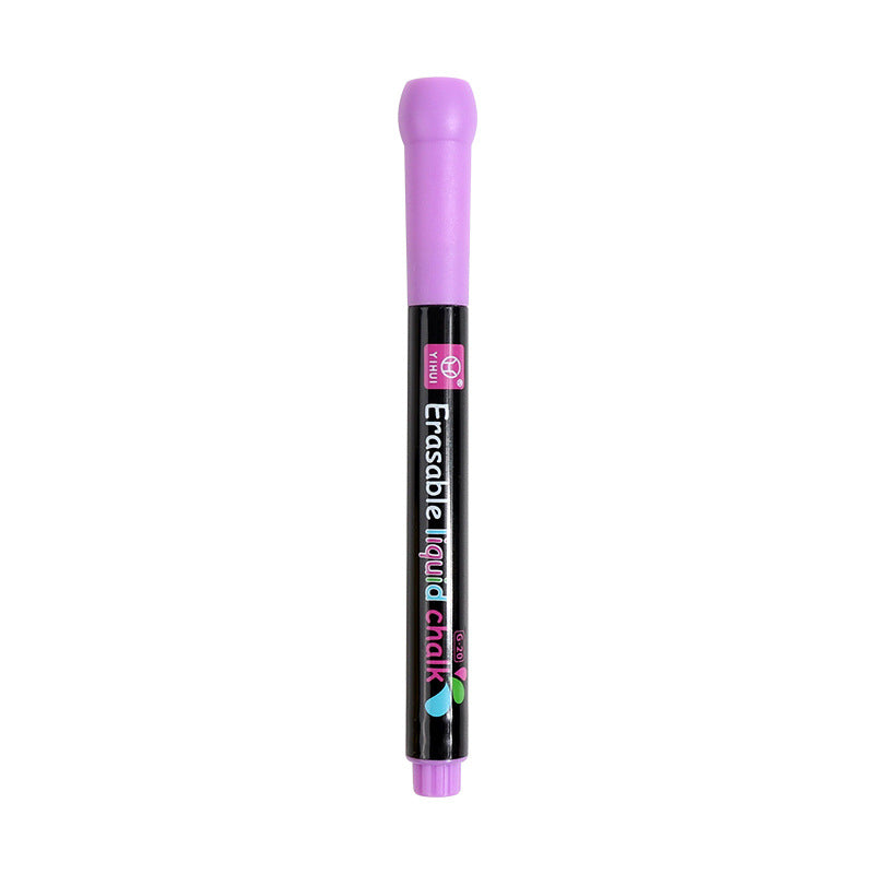 LED light board pen dust-free liquid chalk erasable electronic advertising highlighter blackboard graffiti water soluble chalk