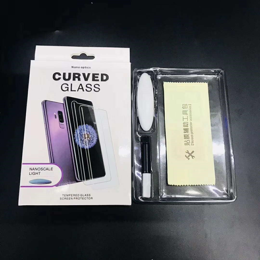 For Huawei Huawei Mate 40Pro P30 Pro Curved Surface Screen High Aluminum Anti-peeping Blu-ray Mobile Phone UV Tempered Film