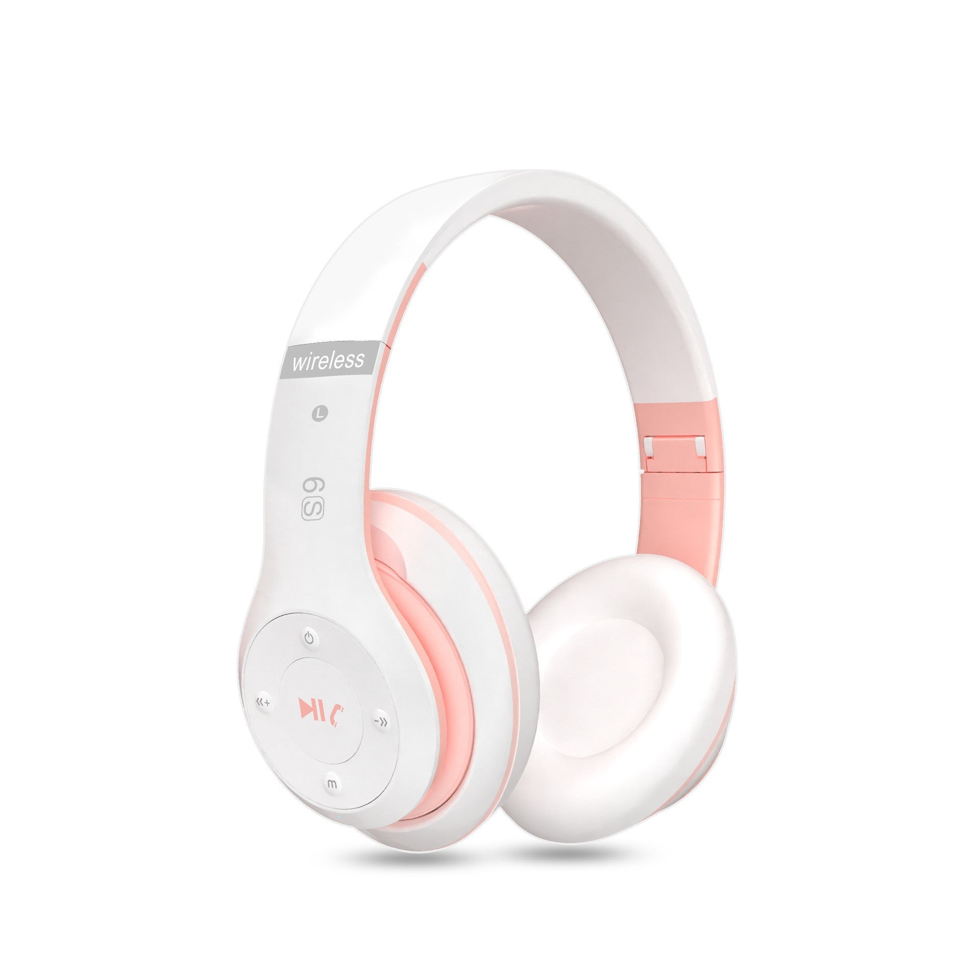 A6S Head-Mounted Bluetooth Headset Wireless Stereo Headset Card Radio Call Function