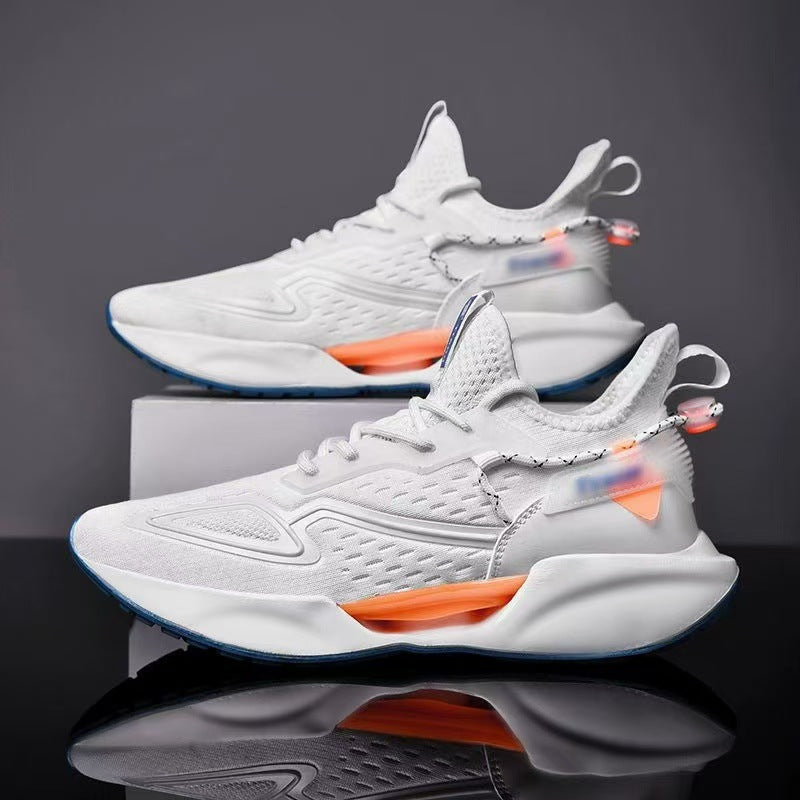 2025 Men's Shoes Spring and Autumn Casual Shoes Men's Fashionable All-match sneaker Men's Shoes Flying Woven Breathable Mesh Cloth Shoes