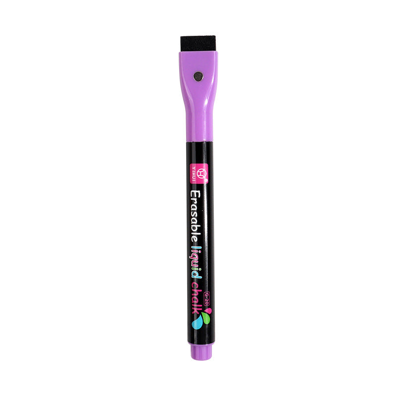 LED light board pen dust-free liquid chalk erasable electronic advertising highlighter blackboard graffiti water soluble chalk
