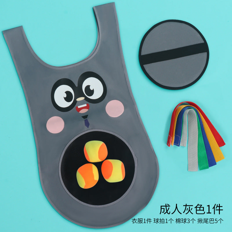 Kindergarten Tail-pulling Toy Children's Catching Belt Game Props Parent-child Outdoor Feelings Training Sports Equipment
