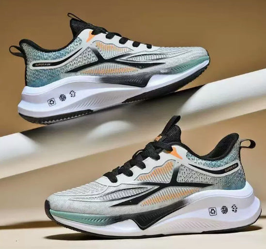 2025 Men's Shoes Spring and Autumn Casual Shoes Men's Fashionable All-match sneaker Men's Shoes Flying Woven Breathable Mesh Cloth Shoes