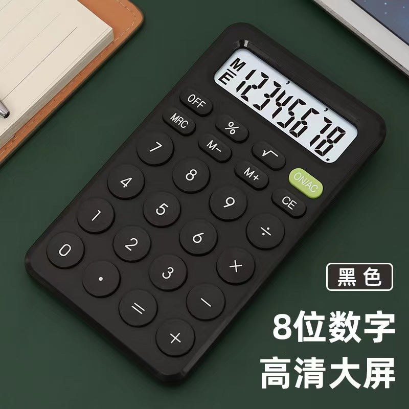 Macaron Color Portable Calculator Office Special Computer Student Cute Calculator Financial Special