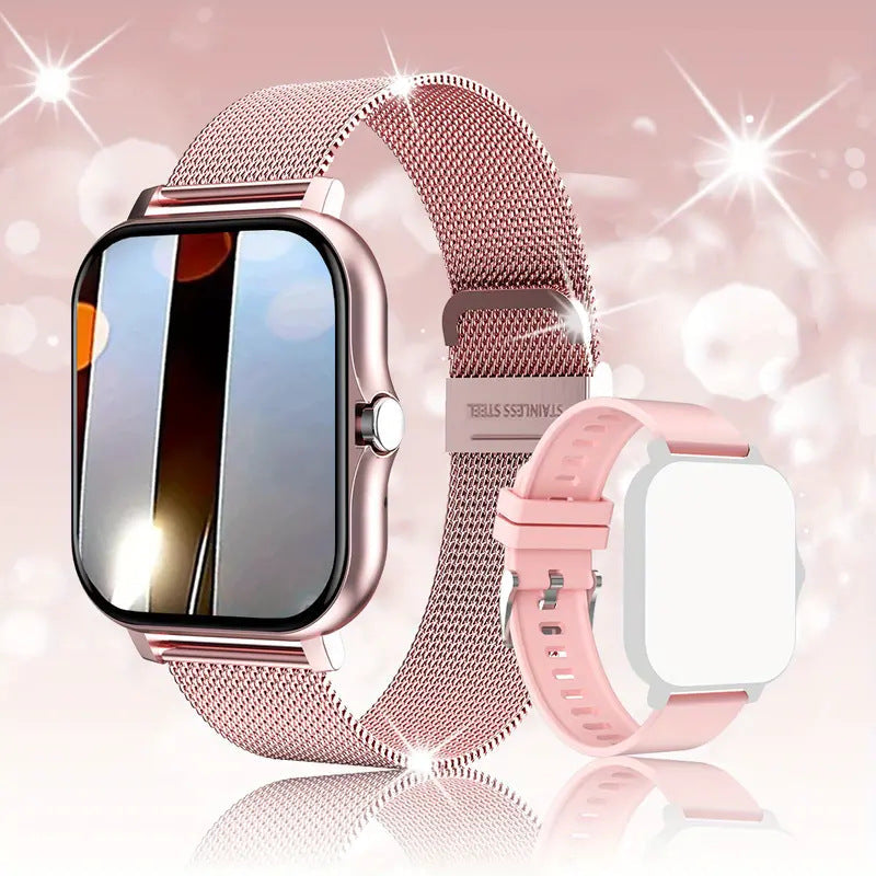 Hit Y13 Smartwatch with Gaming, Step Counting, Heart Rate Monitoring, Bluetooth Calling, Waterproof, Sports Monitoring, and Smart Reminders