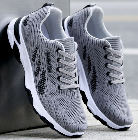 Shoes for Men 2025 New Soft Sole Comfortable Running Casual Shoes Fly Woven Sports Shoes Men's Casual Shoes