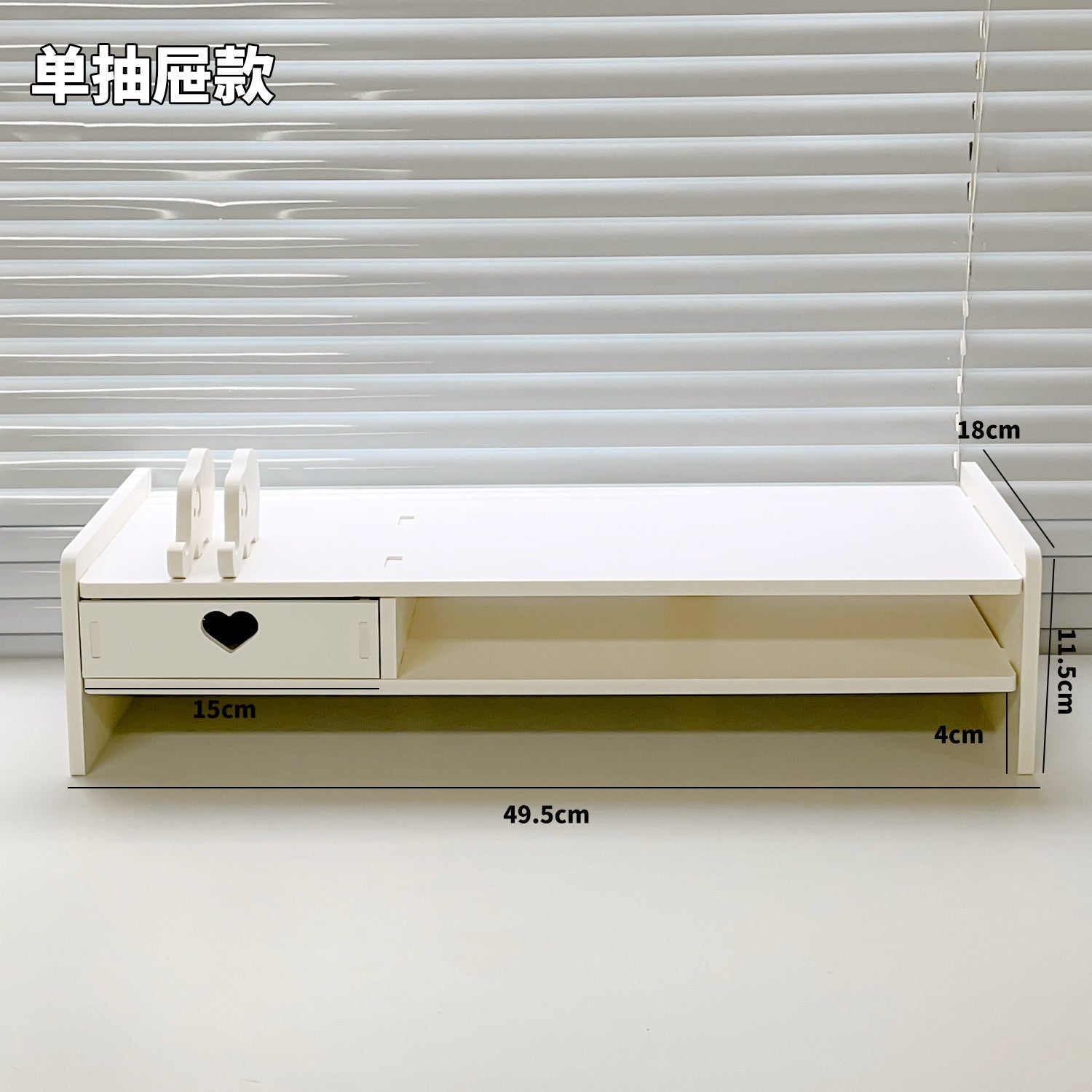 Desktop Monitor Computer Elevated Double-Layer Display Stand Office Desk Elevated Multi-Functional Storage Rack