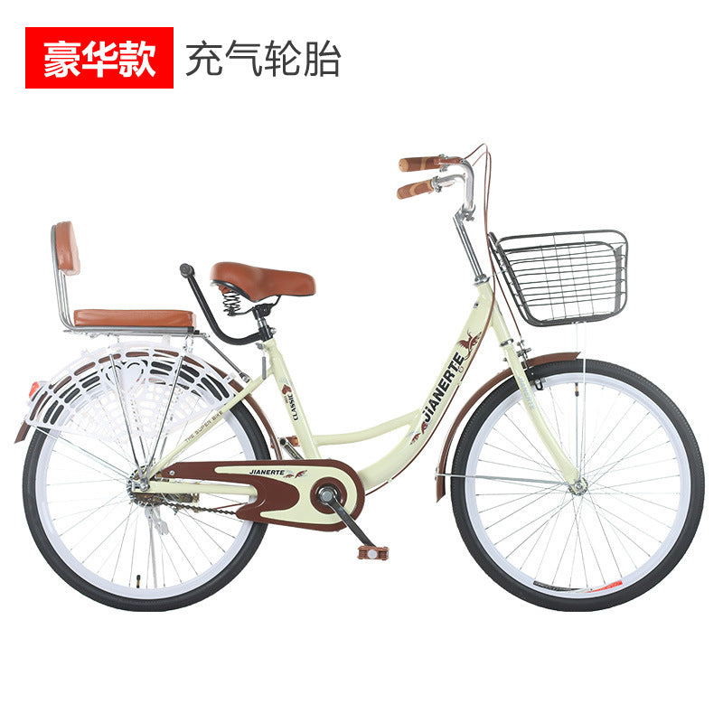 Bicycle Women's Light Work Women's Urban Riding Retro Bicycle Adult Student Fashion Commuter