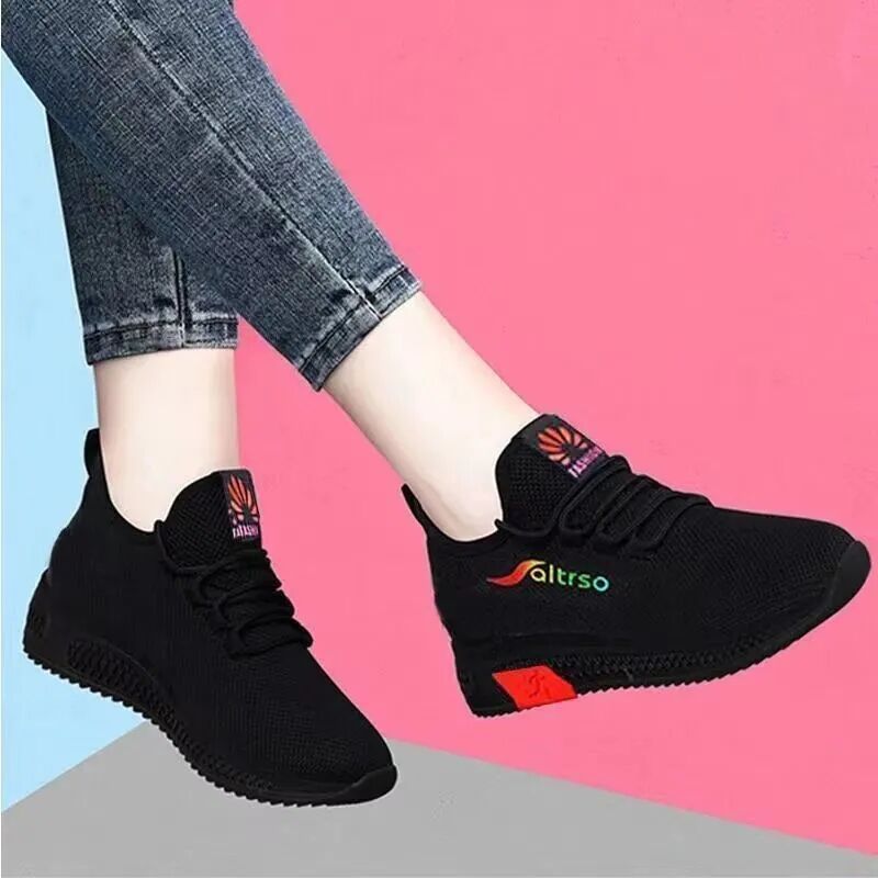 A generation of spring and autumn canvas shoes old Beijing cloth shoes women's soft bottom sneakers breathable casual shoes plus velvet cotton shoes