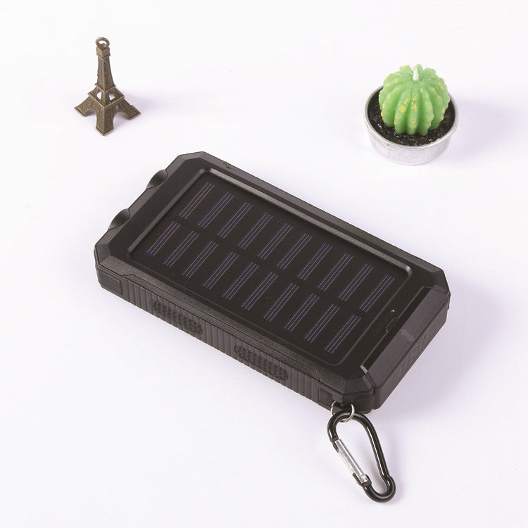 Solar Power Bank 20000Mah Camping Light Portable Power Bank