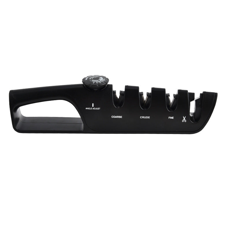 New adjustable four-in-one knife sharpener factory direct knife sharpener household multifunctional grindstone kitchen tool
