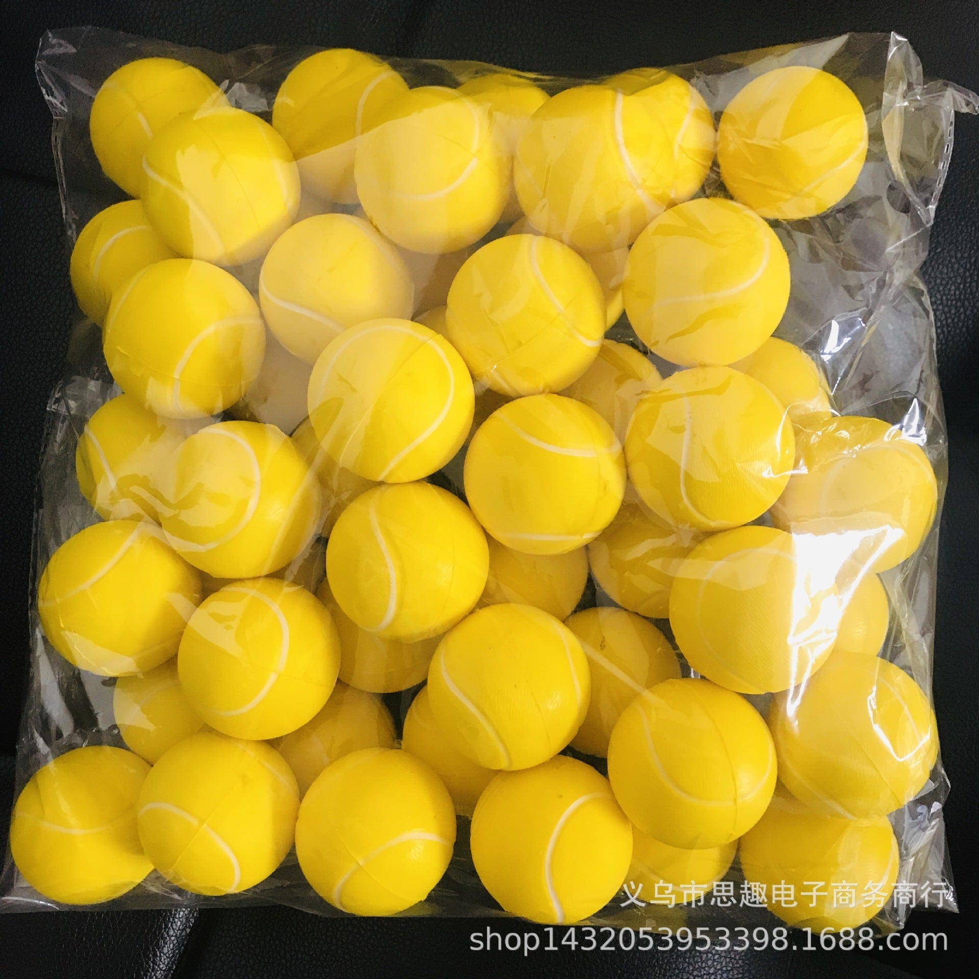 Cross-Border Hot-Selling Popular 3cm Rugby Pu Foam Mini Spray-Painted Football Baseball Decompression Vent Basketball