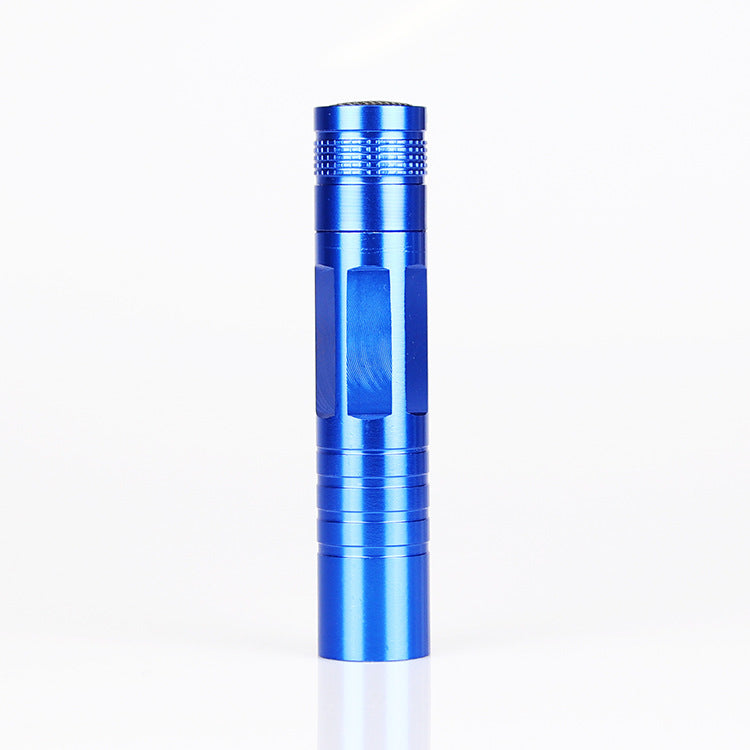 Mini LED5 Battery Flashlight Aluminum Alloy Gift Flashlight Keychain Home Camping Fishing Lighting Flashlight