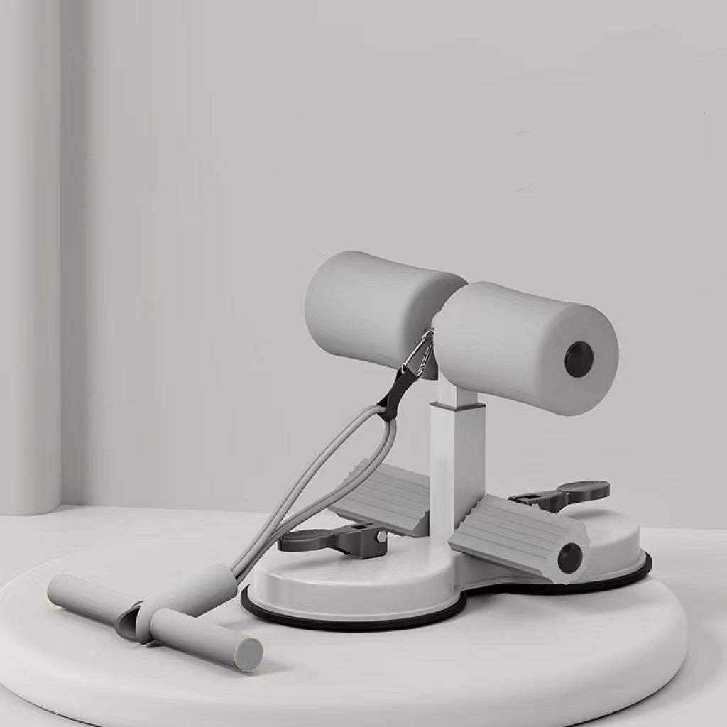 Intelligent sit-up aid double suction disc with drawstring stabilizer cross-border abdominal retractor sports equipment fitness device