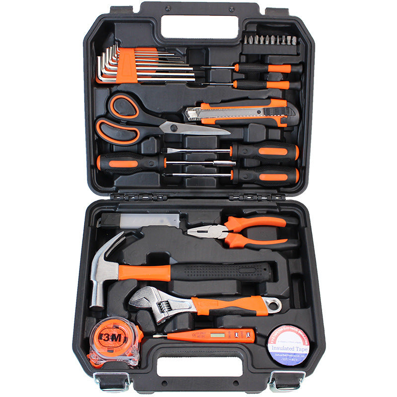 Hardware toolbox set of tools suit hand tools household maintenance gifts wholesale multi-style