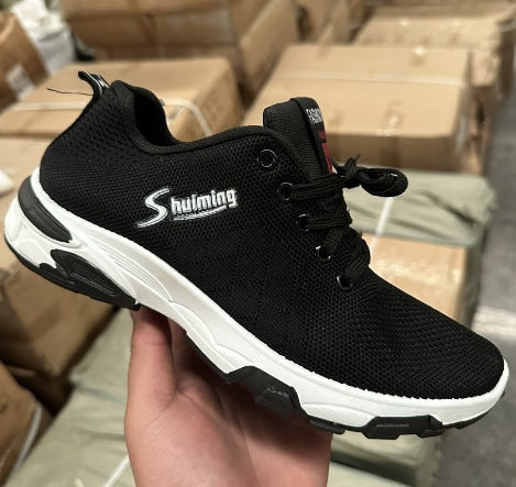 Shoes for Men 2025 New Soft Sole Comfortable Running Casual Shoes Fly Woven Sports Shoes Men's Casual Shoes