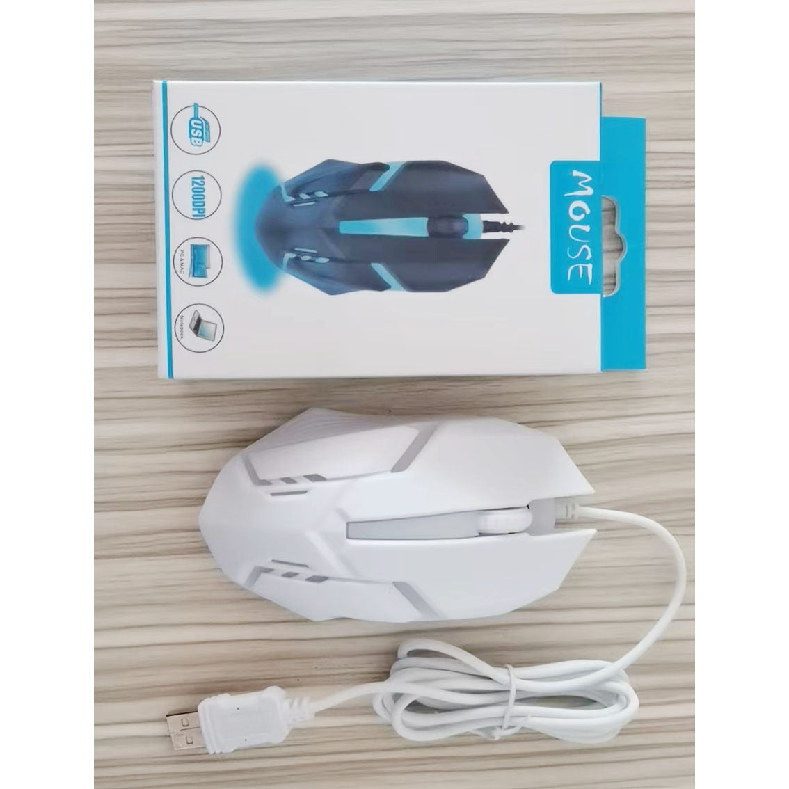 Neutral Wired USB Mouse Home Office Business Notebook Desktop