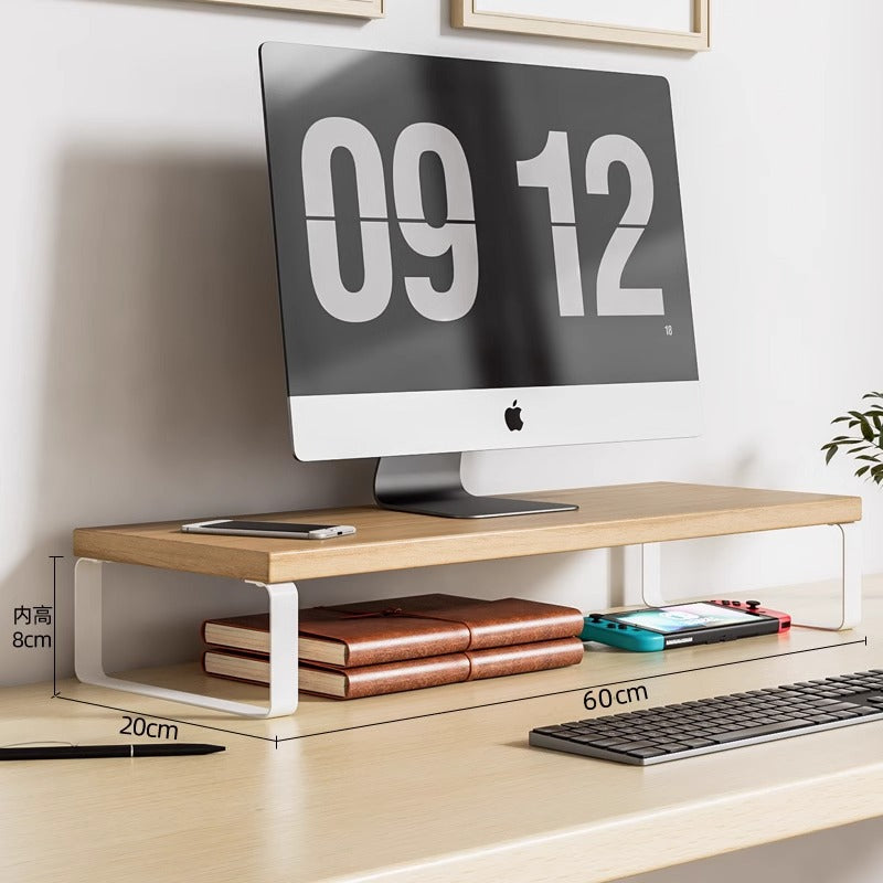 Monitor Elevated Rack Base Bracket Pad Elevated Rack Desktop Computer Elevated Rack Office Desktop Storage Rack