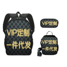 Directly Supplied from the Manufacturer, Polyester Backpacks for Students, Customizable with Logo, Children's Backpacks, Anime-Theme