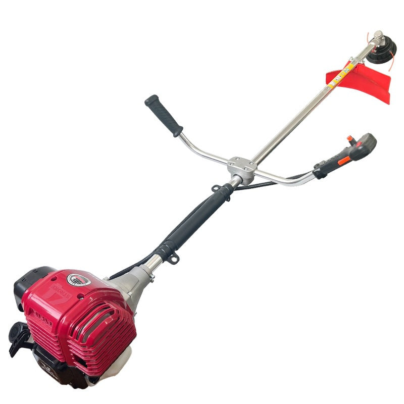 Zongshen S35 Small Cyclone Four-Stroke Backpack Lawn Mower Powerful Grass Trimmer Side-Mounted Weeding Brush Cutter