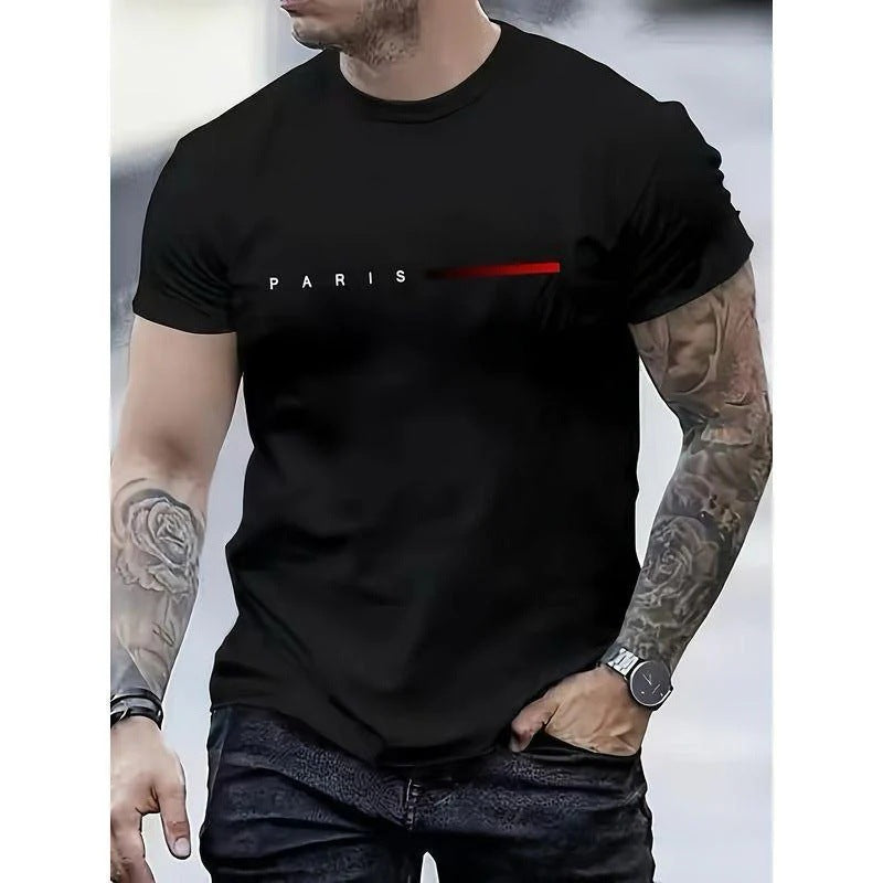 Factory Direct Sales Men's and Women's Same round Neck Short Sleeve Breathable T-shirt 2026 Popular New 3D Digital Printing Spot