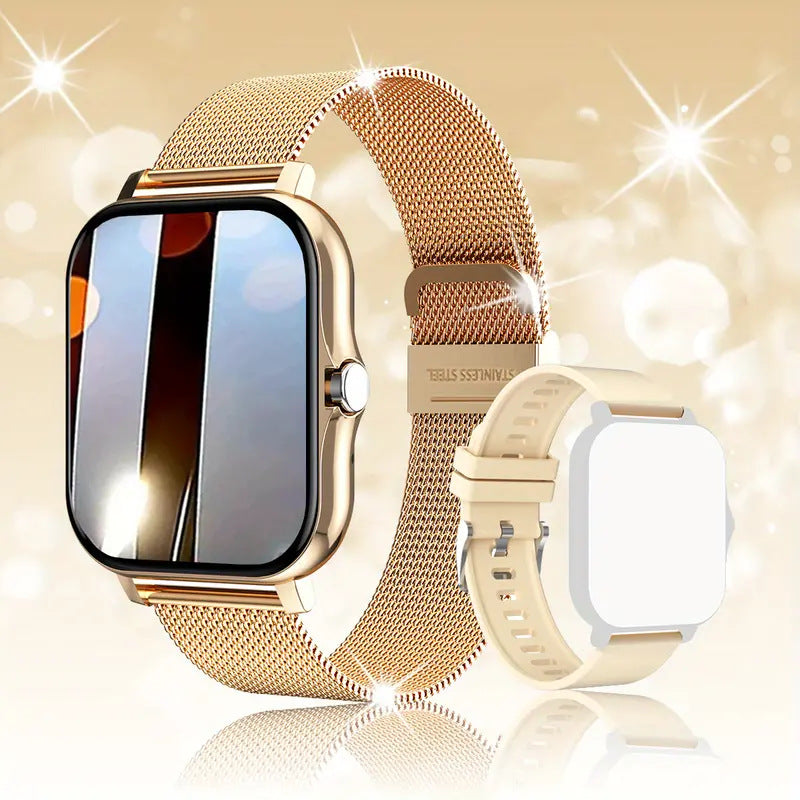 Hit Y13 Smartwatch with Gaming, Step Counting, Heart Rate Monitoring, Bluetooth Calling, Waterproof, Sports Monitoring, and Smart Reminders