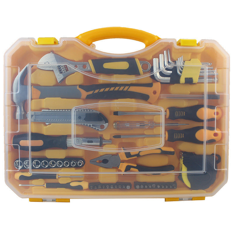 Hardware toolbox set of tools suit hand tools household maintenance gifts wholesale multi-style