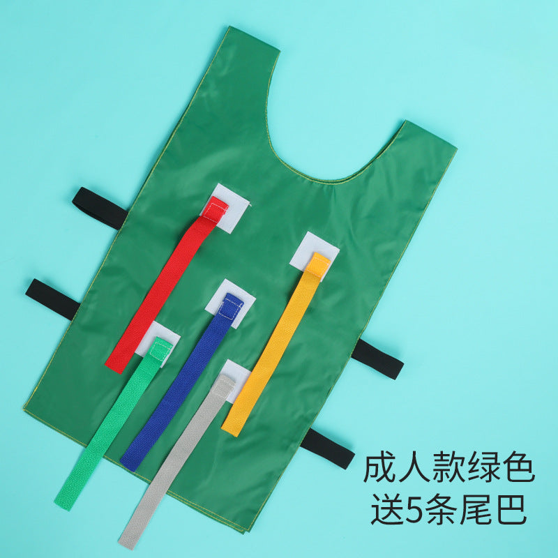 Kindergarten Tail-pulling Toy Children's Catching Belt Game Props Parent-child Outdoor Feelings Training Sports Equipment