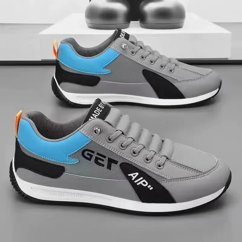 2025 Men's Shoes Spring and Autumn Casual Shoes Men's Fashionable All-match sneaker Men's Shoes Flying Woven Breathable Mesh Cloth Shoes