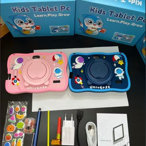 7inch Children's Tablet Computer with Ips Screen, Iwawa Parental Control, Anti-Drop Protection, Handwriting, Smart Touch Screen, Ips Screen