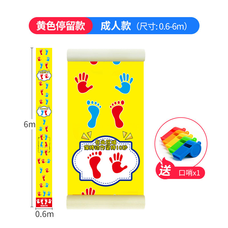 Hands and Feet Coordination Campus Sports Games Company Team-Building Props Outdoor Team Development Equipment Hands and Feet Coordination Games