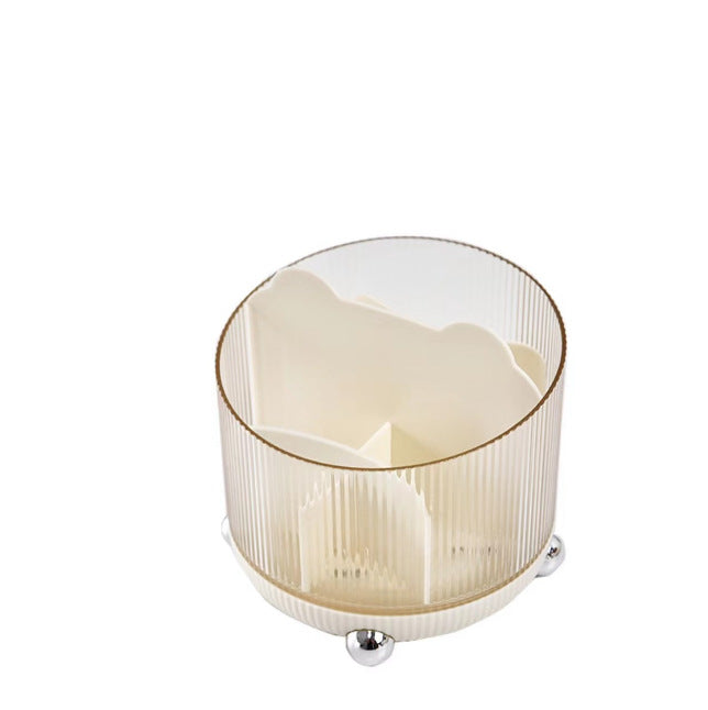 Plastic Cosmetic Storage Box Advanced Desktop Storage Dust-proof Bedroom Large Capacity Cosmetic Storage