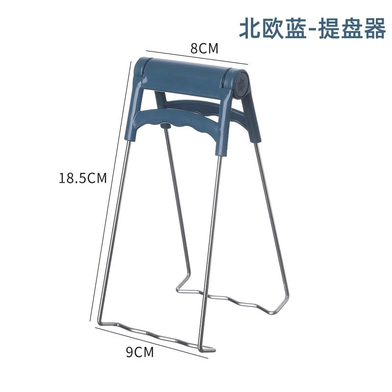 Two-Piece Kitchen Plate Lifter, Non-Slip Heat-Insulating Clip, Multi-Functional Set, Anti-Scalding Clip, Household Anti-Scalding Clip, Bowl Clip