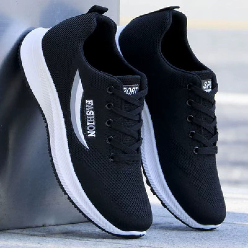 2025 spring new men's shoes breathable shoes trend casual sneaker mesh cloth shoes,outdoor running shoes