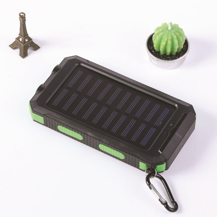 Solar Power Bank 20000Mah Camping Light Portable Power Bank