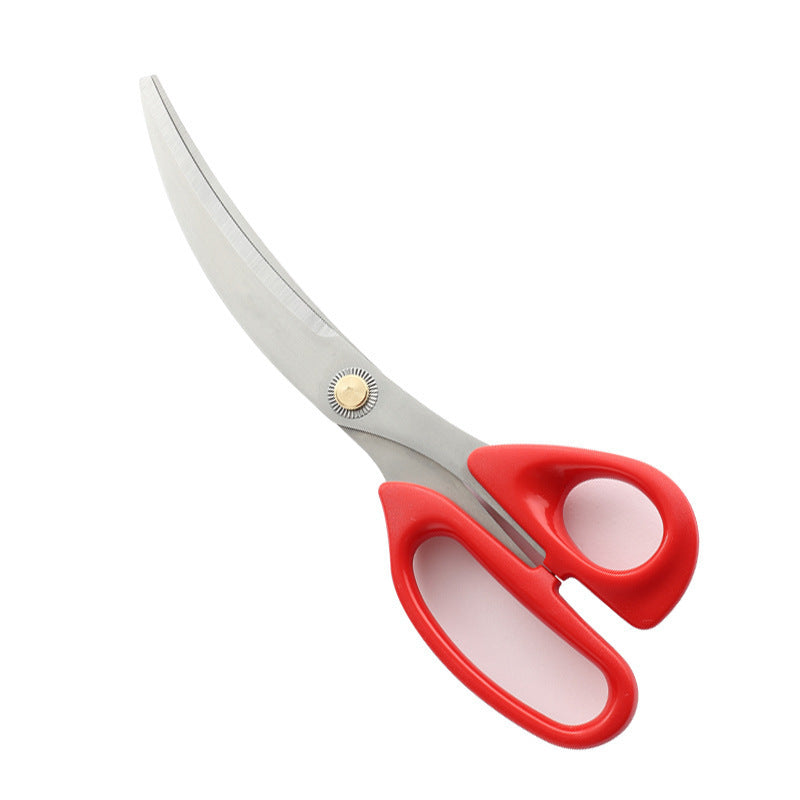Barbecue Scissors Curved Blade Kitchen Scissors Korean Stainless Steel Barbecue Scissors Kitchen Scissors Kitchen Barbecue Scissors Set