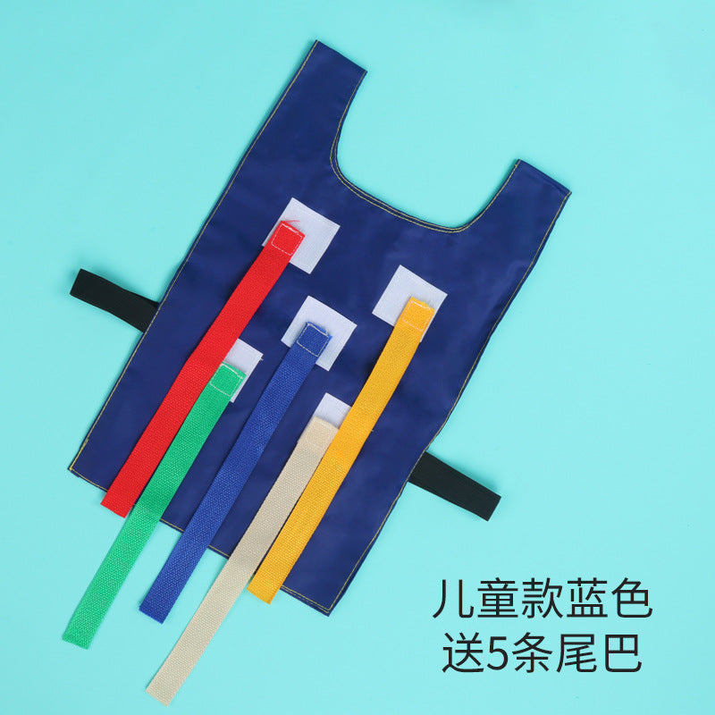 Kindergarten Tail-pulling Toy Children's Catching Belt Game Props Parent-child Outdoor Feelings Training Sports Equipment