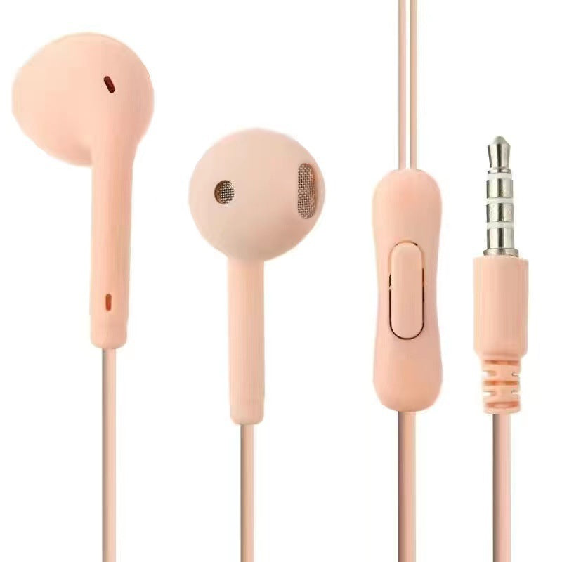 U19 U18 Wired Headphones Glossy U88 Macaron Headphones Flat Ear Heavy Bass Karaoke Call Microphone
