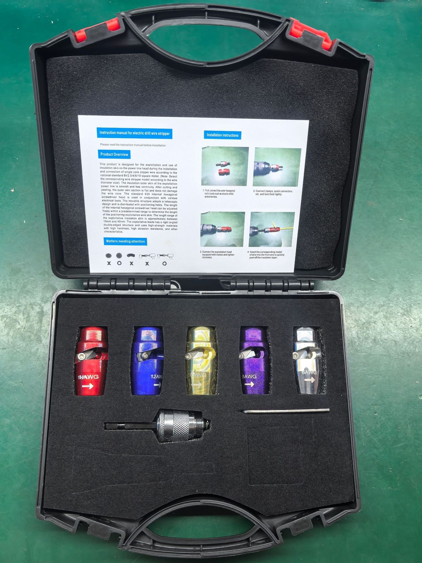 Factory wholesale American special electric wire stripper wire stripper cable peeling rotary peeling wire peeling tool