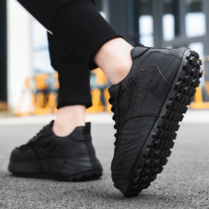 Men's Shoes plus size 46 47 Foreign Trade Four Seasons Comfortable Breathable Casual Shoes Internet Celebrity Same sneaker Heightening Shoes