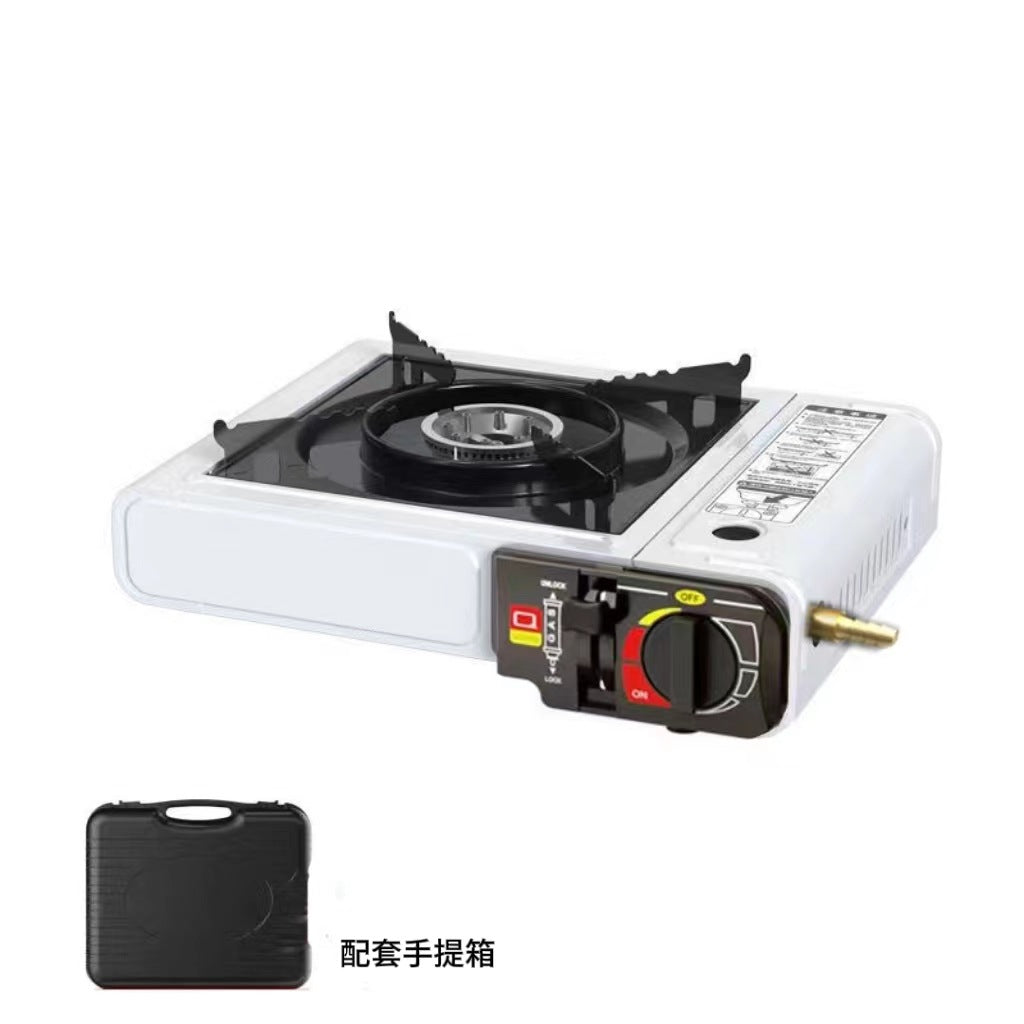 Gas stove cassette stove outdoor household portable gas stove cooking grill camping grill gas stove camping