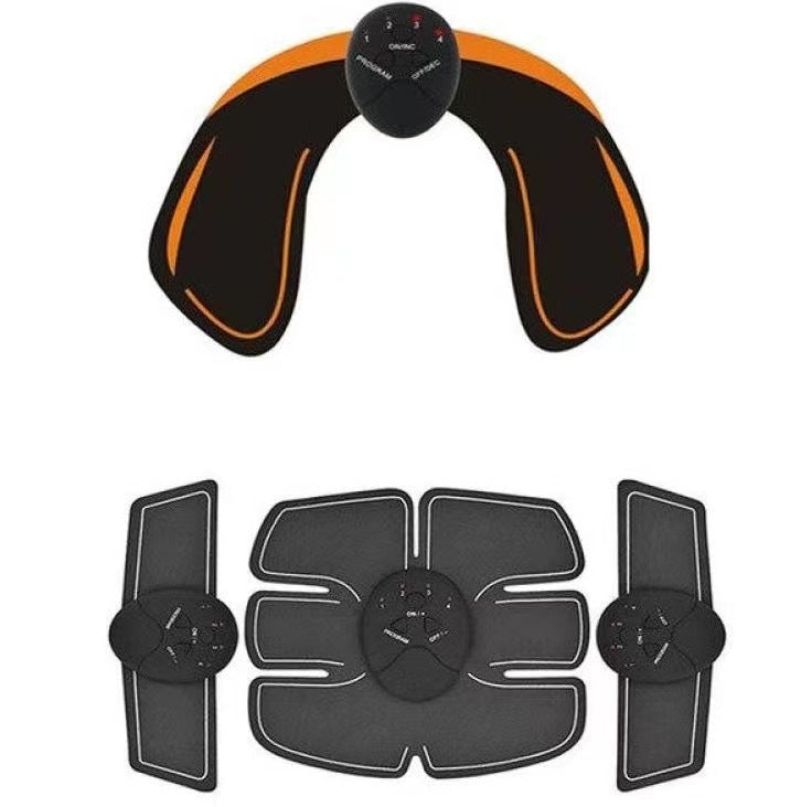Intelligent EMS Abdominal Fitness Instrument 6 Abdominal Muscle Abdominal Training Device Home Sports Fat Slugger Lazy Fitness Equipment Abdominal Muscle Sticker
