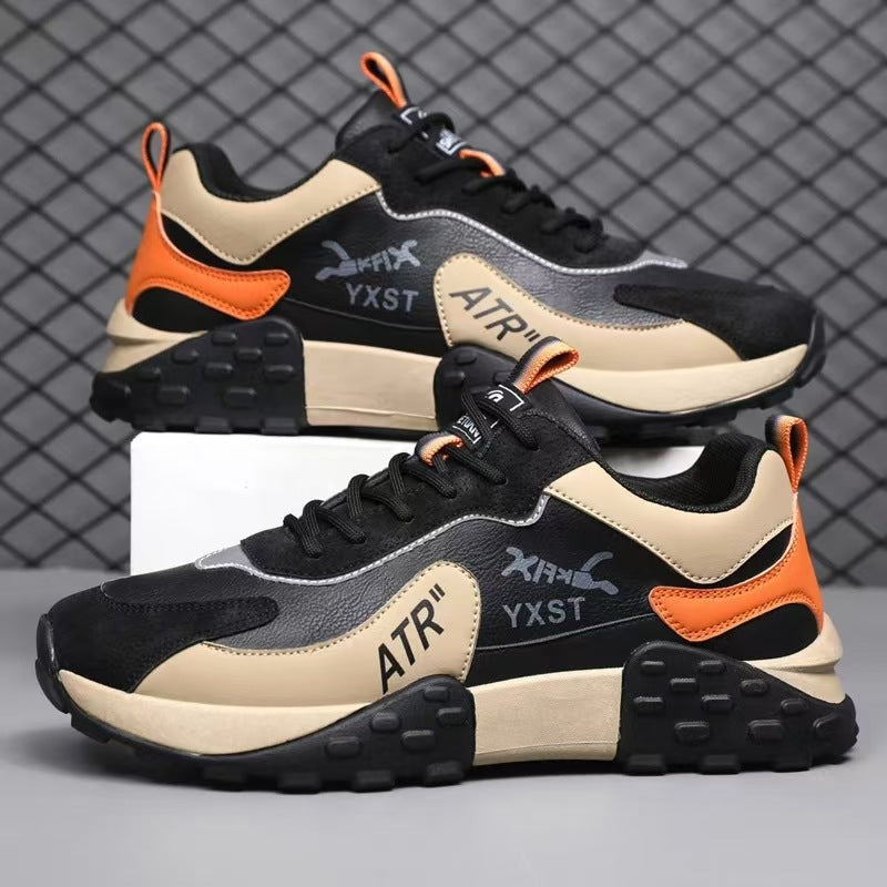 2025 Men's Shoes Spring and Autumn Casual Shoes Men's Fashionable All-match sneaker Men's Shoes Flying Woven Breathable Mesh Cloth Shoes