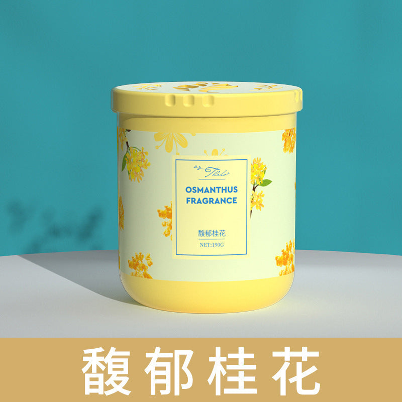 Home perfume air freshener ice cream aromatherapy lasting fragrance deodorant solid balm indoor aromatherapy wholesale