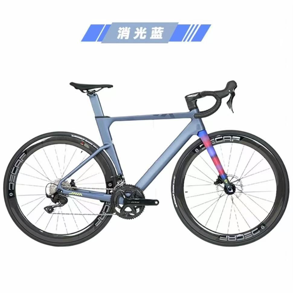 New Model Java Fire 6 Jiaowo Fuoco Top Road Bike 105 Hydraulic Disc 24-Speed Full Carbon Bicycle